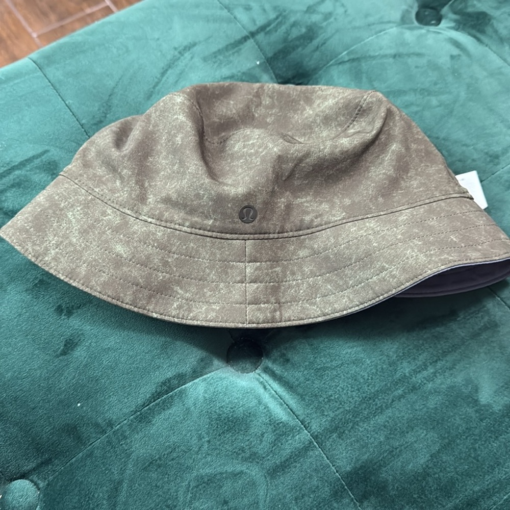 lululemon athletica gray reversible bucket hat